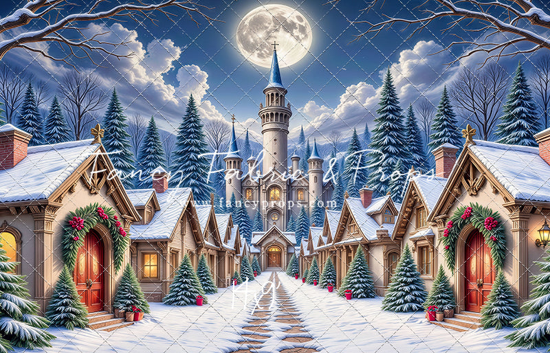 Enchanted Snowfall Lane - with Sweep Option