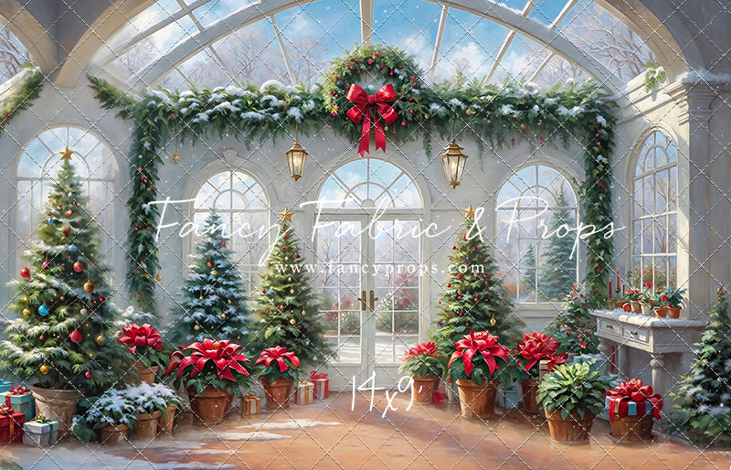 Enchanted Winter Conservatory - With Sweep Option