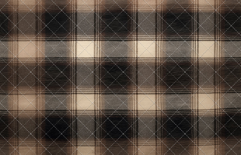 Espresso Flannel - With Sweep Option