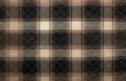 Espresso Flannel - With Sweep Option