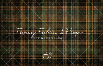 Evergreen Flannel - With Sweep Option