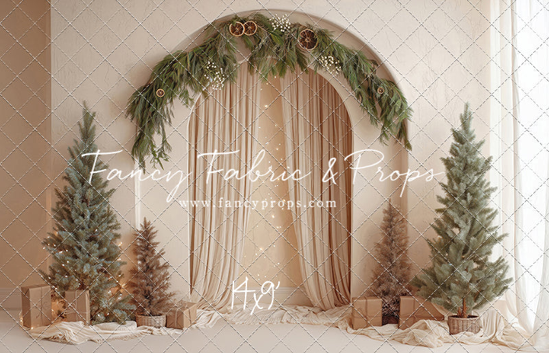 Evergreen & Ivory - With Sweep Option