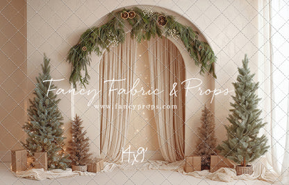 Evergreen & Ivory - With Sweep Option