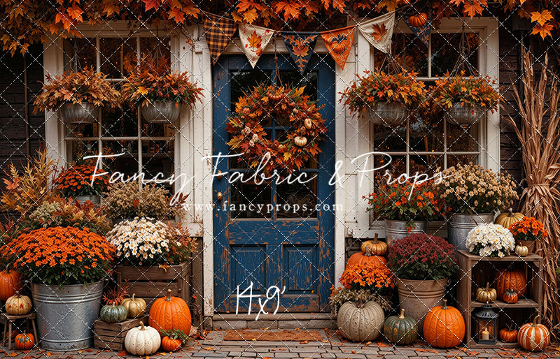 Falling Leaves Flower Shop - With Sweep Option