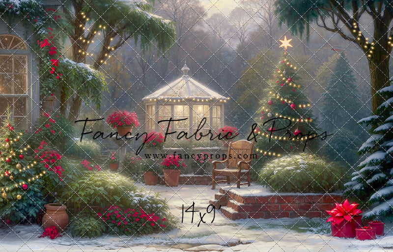 Festive Floral Fantasy - With Sweep Option