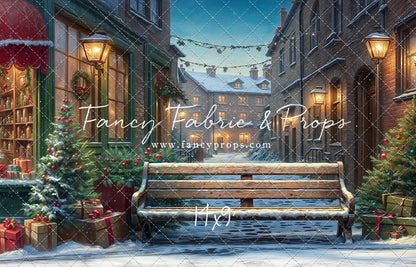 Festive Holiday Avenue - with Sweep Option