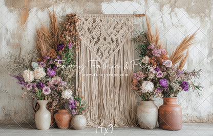Floral Fringe Haven - With Sweep Option