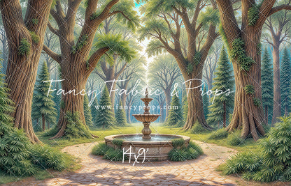 Fountain of the Enchanted Grove - With Sweep Option