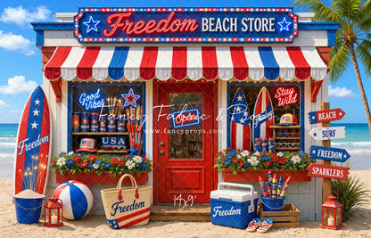 Freedom Beach Shoppe - With Sweep Option