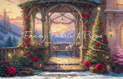 Frosty Rose Pavilion - with Sweep Option