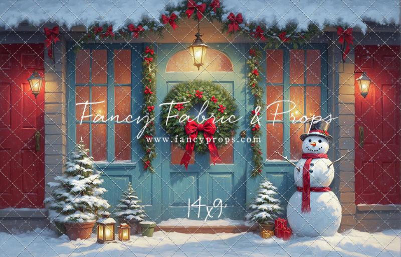 Frosty's Holiday Greeting - with Sweep Option