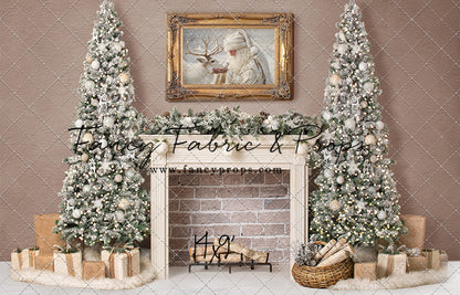 Gilded Golden Santa Room - with Sweep Option