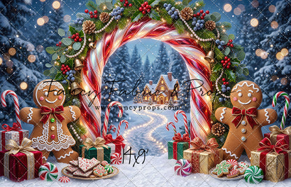 Gingerbread Welcome - With Sweep Option