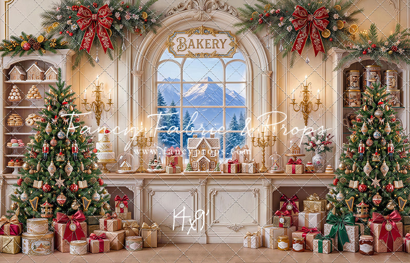 Gingerbread Wishes Bakery - With Sweep Option