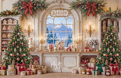 Gingerbread Wishes Bakery - With Sweep Option