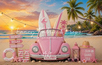 Girl Power Beach Bug - With Sweep Option