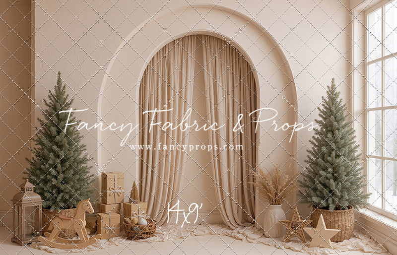 Golden Noel Arch - With Sweep Option