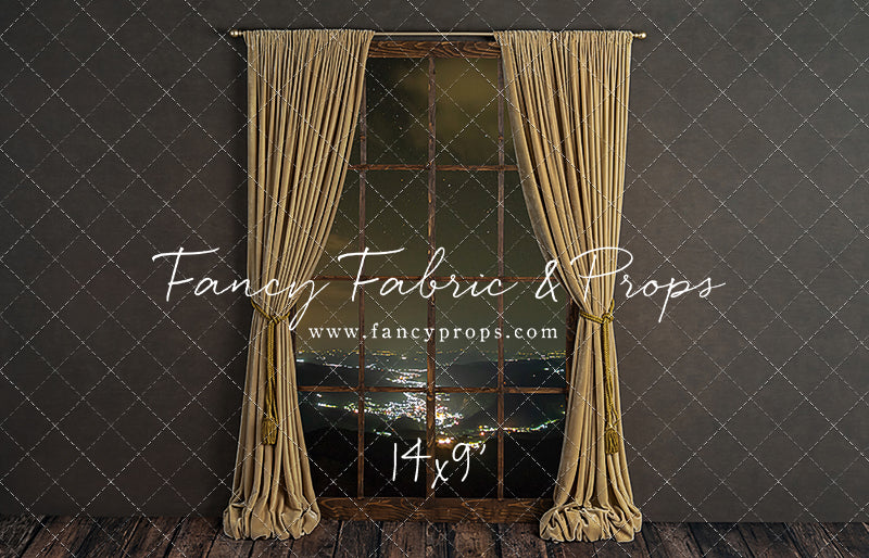 Golden Window Eve – Fancy Fabric & Props