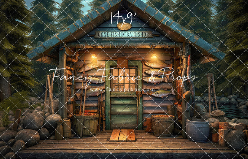 Gone Fishin Bait Shop- Water Version - With Sweep Option