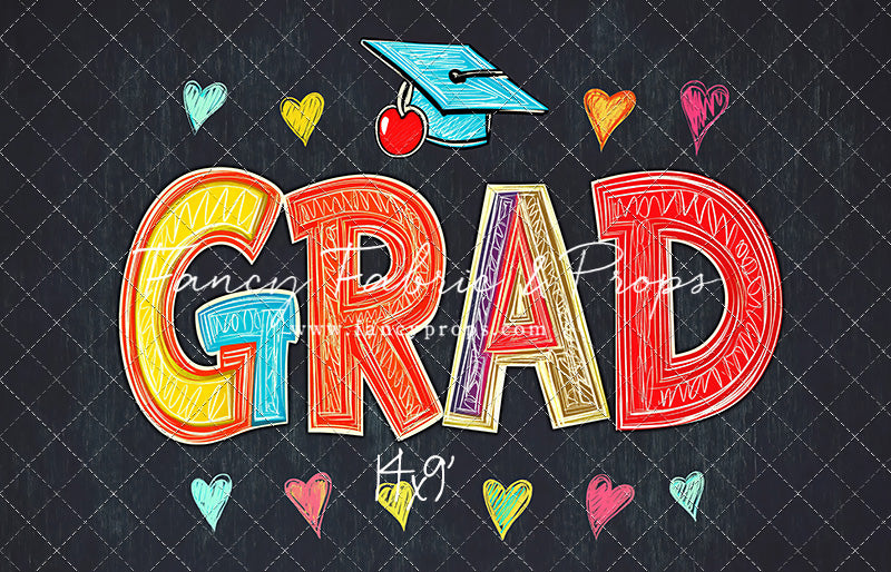 Color Me Graduate - With Sweep Option