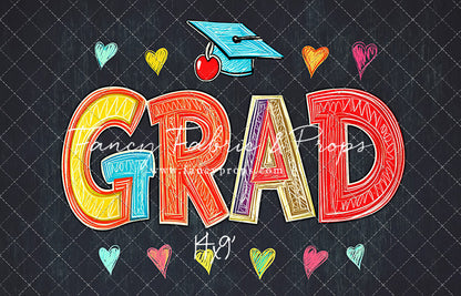 Color Me Graduate - With Sweep Option