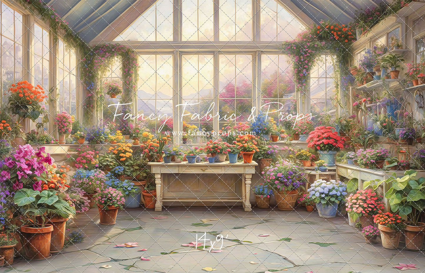 Green House Blooms - With Sweep Option