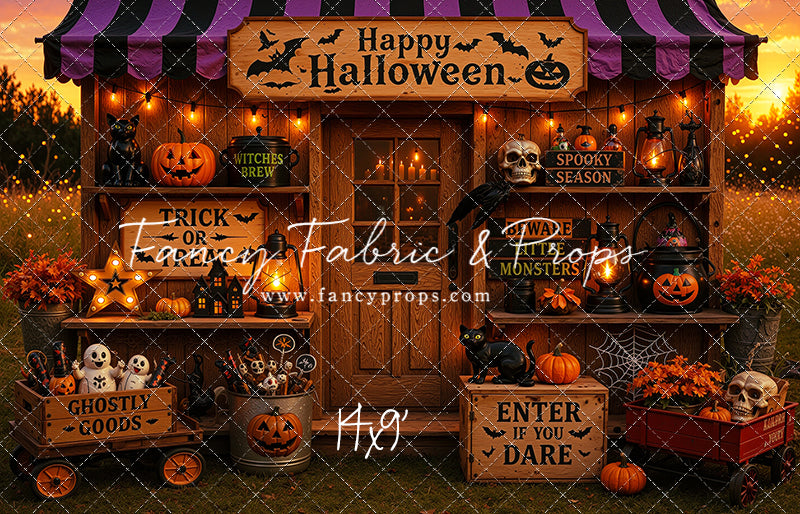 Haunted Harvest Stand - with Sweep Option