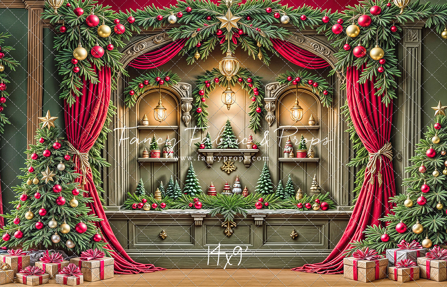 Holiday Heirloom Hall - with Sweep Option