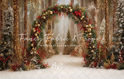 Holly & Pine Archway - With Sweep Option