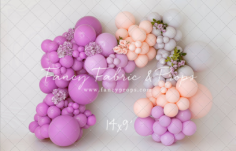 Jazzy Magenta Balloon Arch