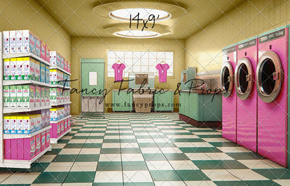 Laundry Day - Yellow - With Sweep Option