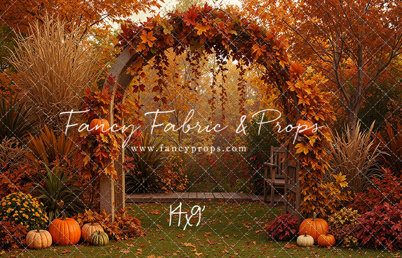 Leaves of Gold Garden - With Sweep Option