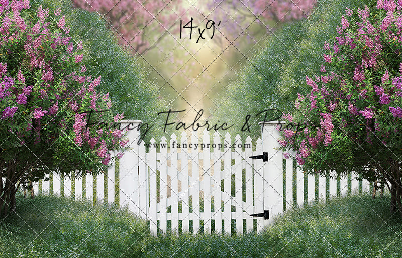 Lilac Garden Gate