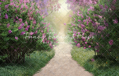 Lilac Garden Path - With Sweep Option