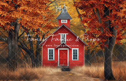 Little Red Schoolhouse - With Sweep Option