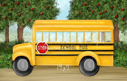 Little Yellow School Bus - With Sweep Option