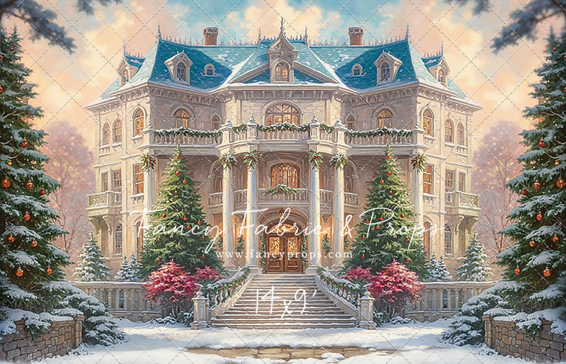 Majestic Christmas Manor - With Sweep Option