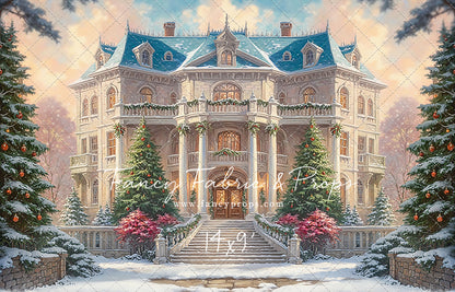 Majestic Christmas Manor - With Sweep Option
