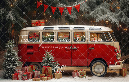 Merry Little Bus Stop - with Sweep Option