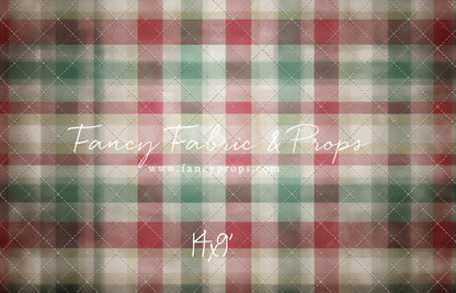 Merry Morning Plaid - With Sweep Option