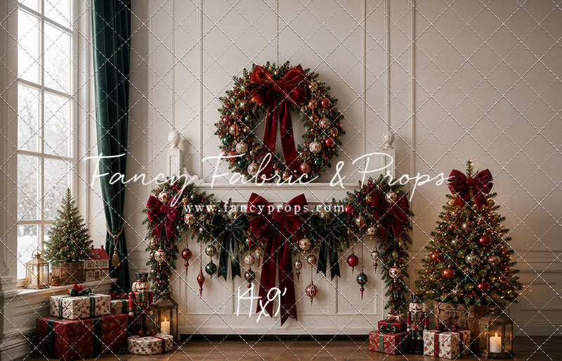 Merry Noel Manor Headboard