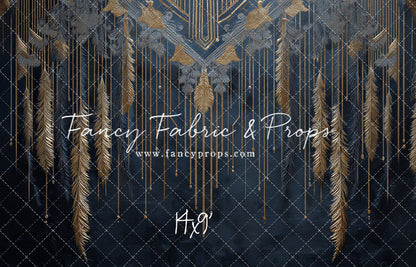 Midnight Feather Cascade - With Sweep Option