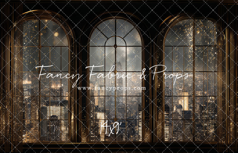 Midnight Skyline Ballroom - with Sweep Option