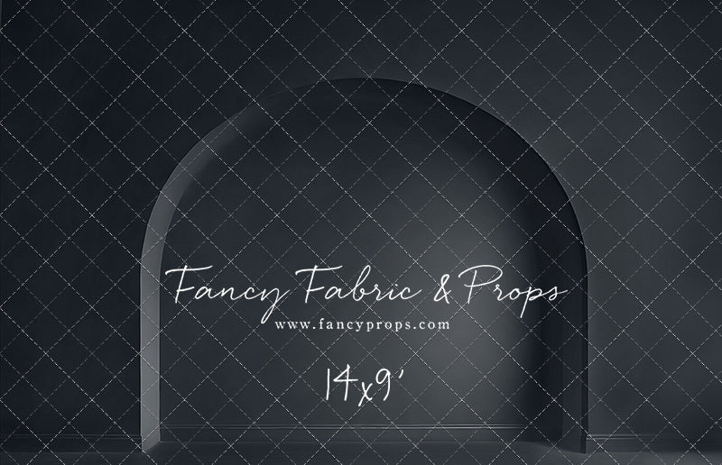 Modern Midnight Alcove - Solid Floor - With Sweep Option