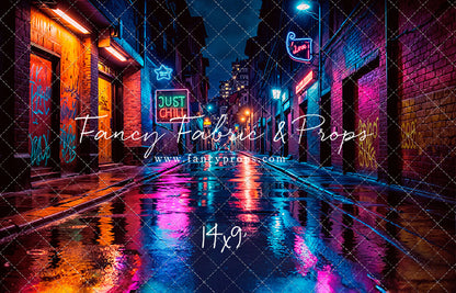 Neon Alley - With Sweep Option