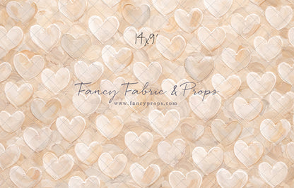 Neutral Abstract Hearts