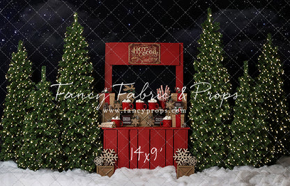 Nighttime Cocoa Stand