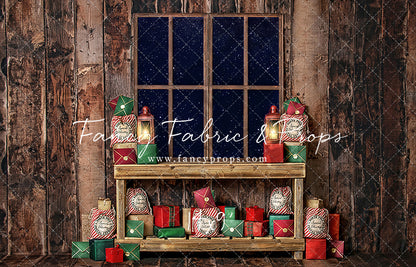 North Pole Mail Room Window