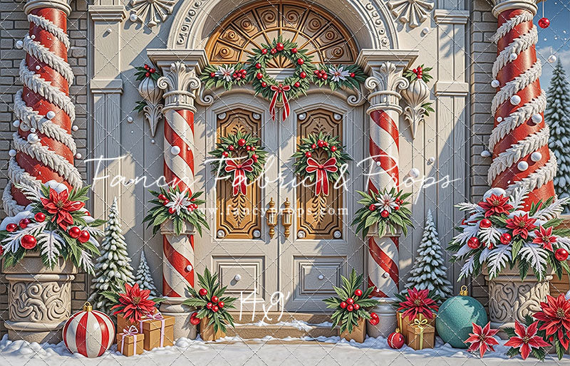 North Pole Manor Gates - with Sweep Option