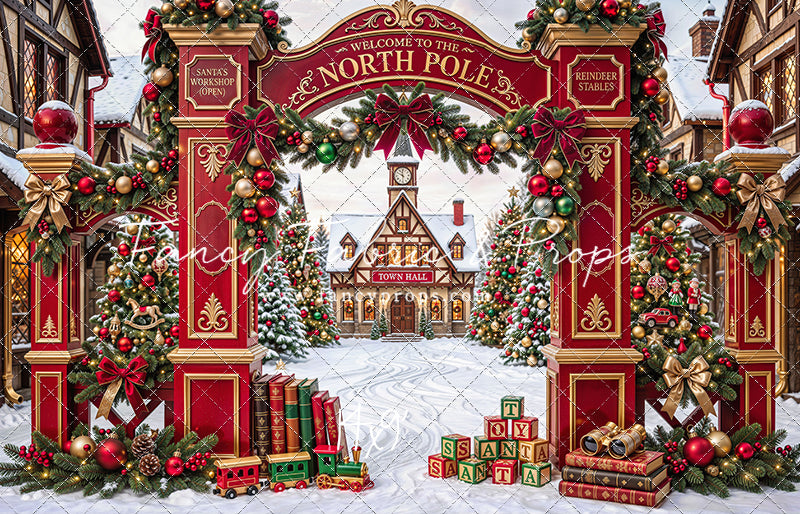 North Pole Town Hall - with Sweep Option